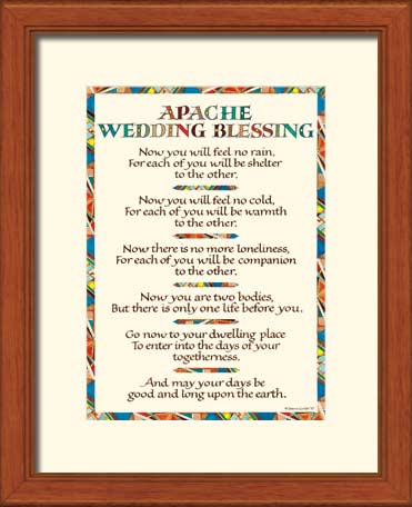 Apache Wedding Blessing