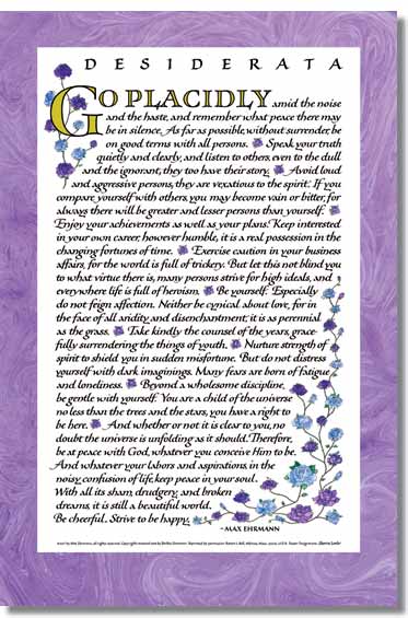 Desiderata