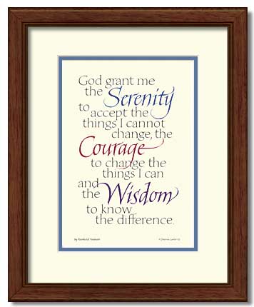 Serenity Prayer